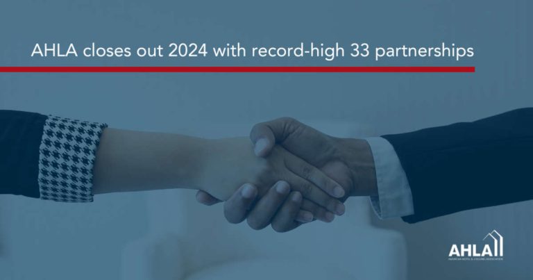 AHLA closes out 2024 with record-high 33 partnerships