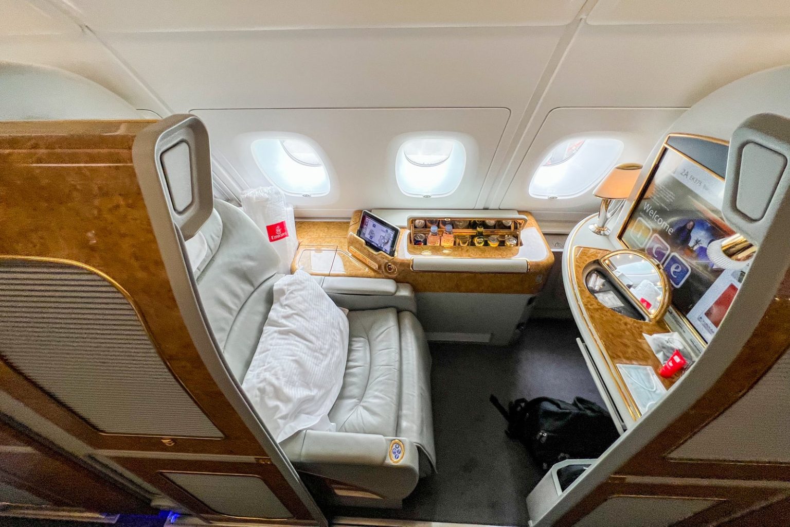 Amazing first-class seats you can book with points and miles