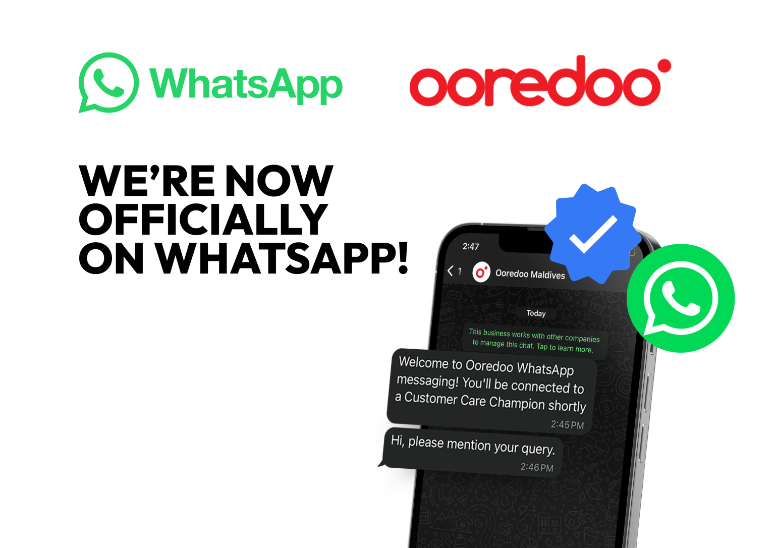 Ooredoo Maldives goes digital with round-the-clock support on WhatsApp – Hotelier Maldives