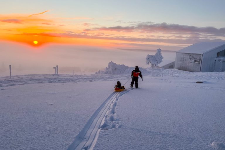 What it’s like to take a once-in-a-lifetime trip to Finland’s Arctic to see Santa