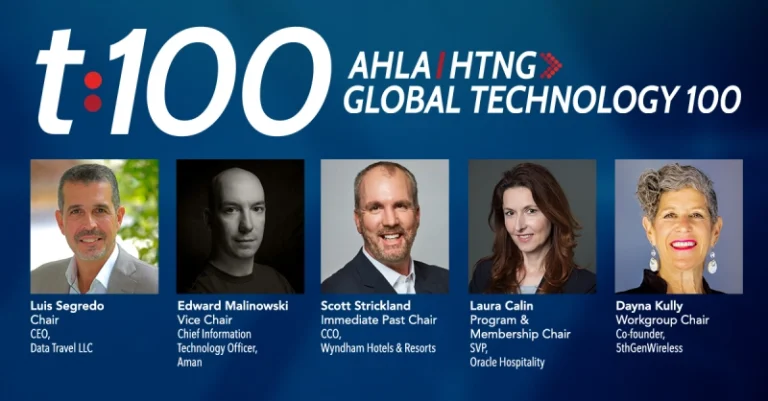 AHLA Announces 2025 HTNG Global Technology 100 Leaders