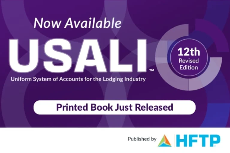 HFTP Announces Availability of USALI, 12th Revised Edition Soft Cover Book