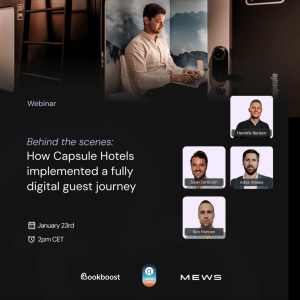 How Capsule Hotels implemented a fully digital guest journey