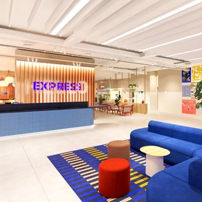 IHG Hotels & Resorts unveils innovative experiential Holiday Inn Express public space design