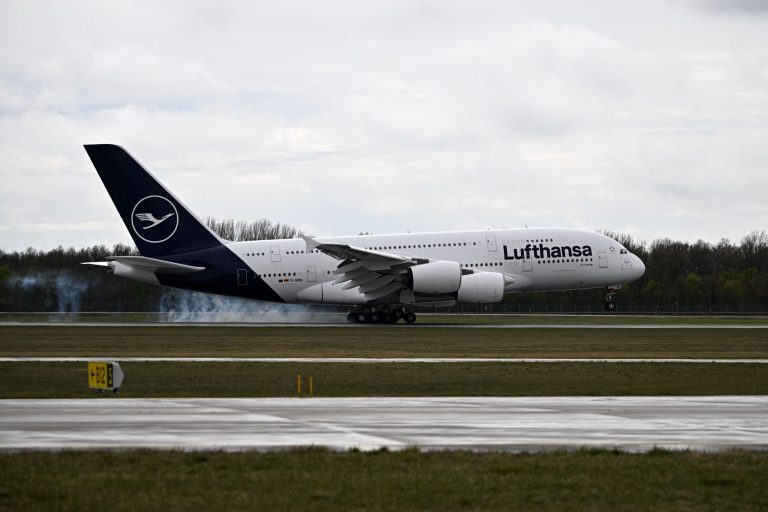 Mile-high milestone: Lufthansa gives Denver first regular service on Airbus A380 superjumbo jet