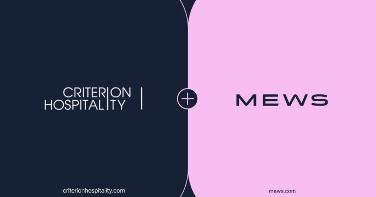 Criterion Hospitality partners with Mews to deliver frictionless, tech-powered experiences