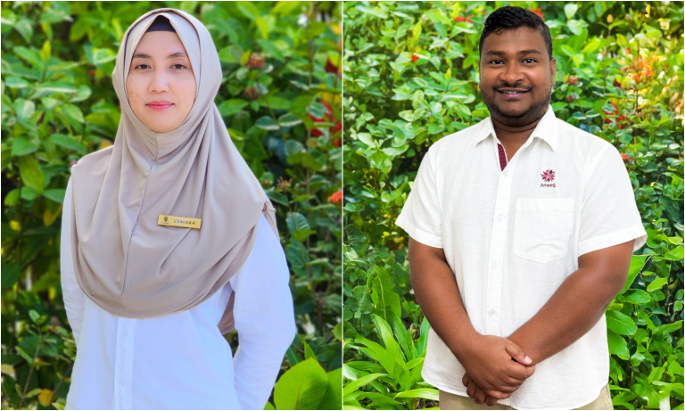 Angsana Velavaru promotes Ameeg Ismail as Assistant Director of Human Capital, Adria Cemara as Senior Learning Manager – Hotelier Maldives